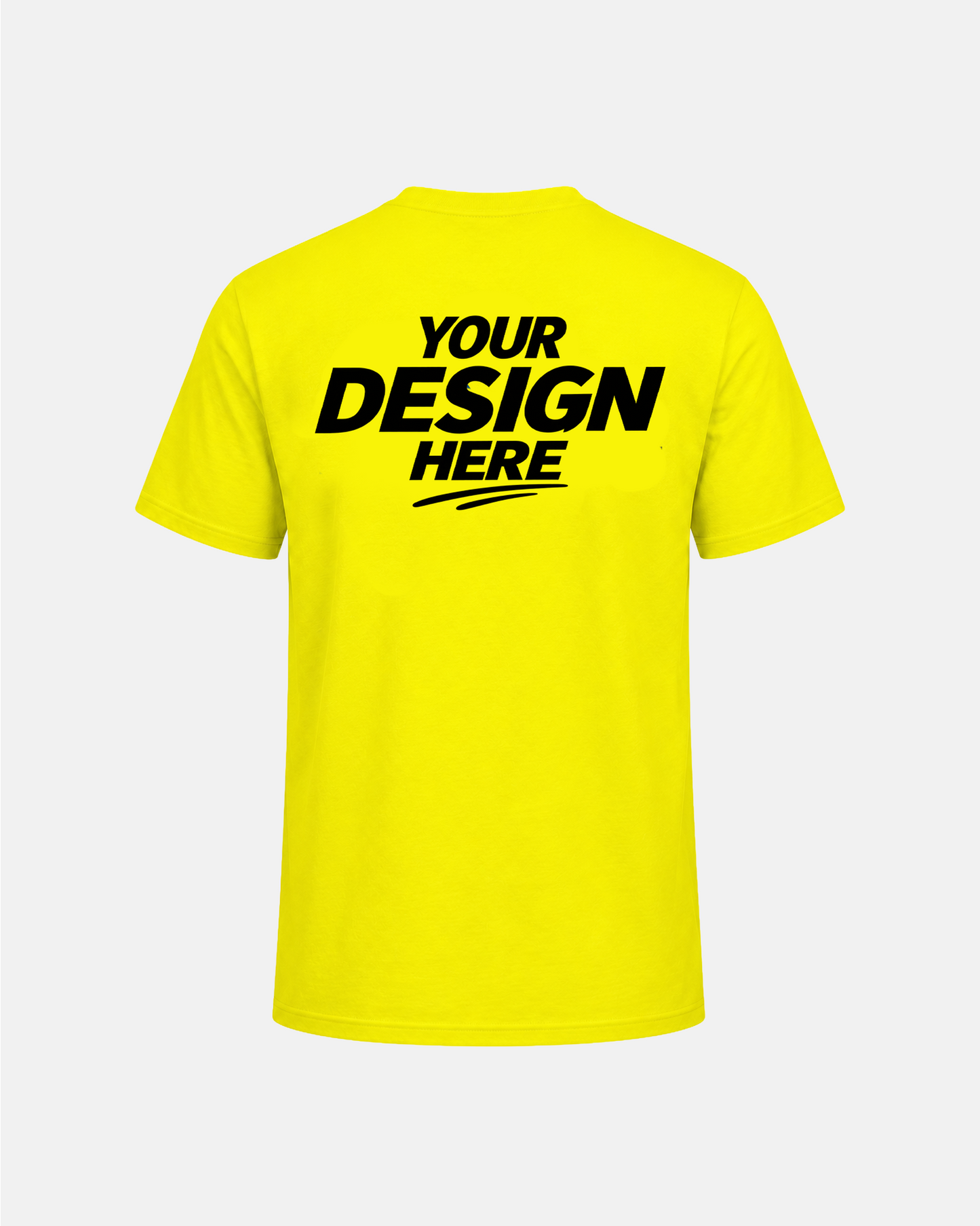 Gildan 5000 Hi-Vis Safety Yellow T-Shirt