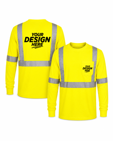 Portwest S192 Custom Hi-Vis Yellow Long Sleeve – ANSI Class 3