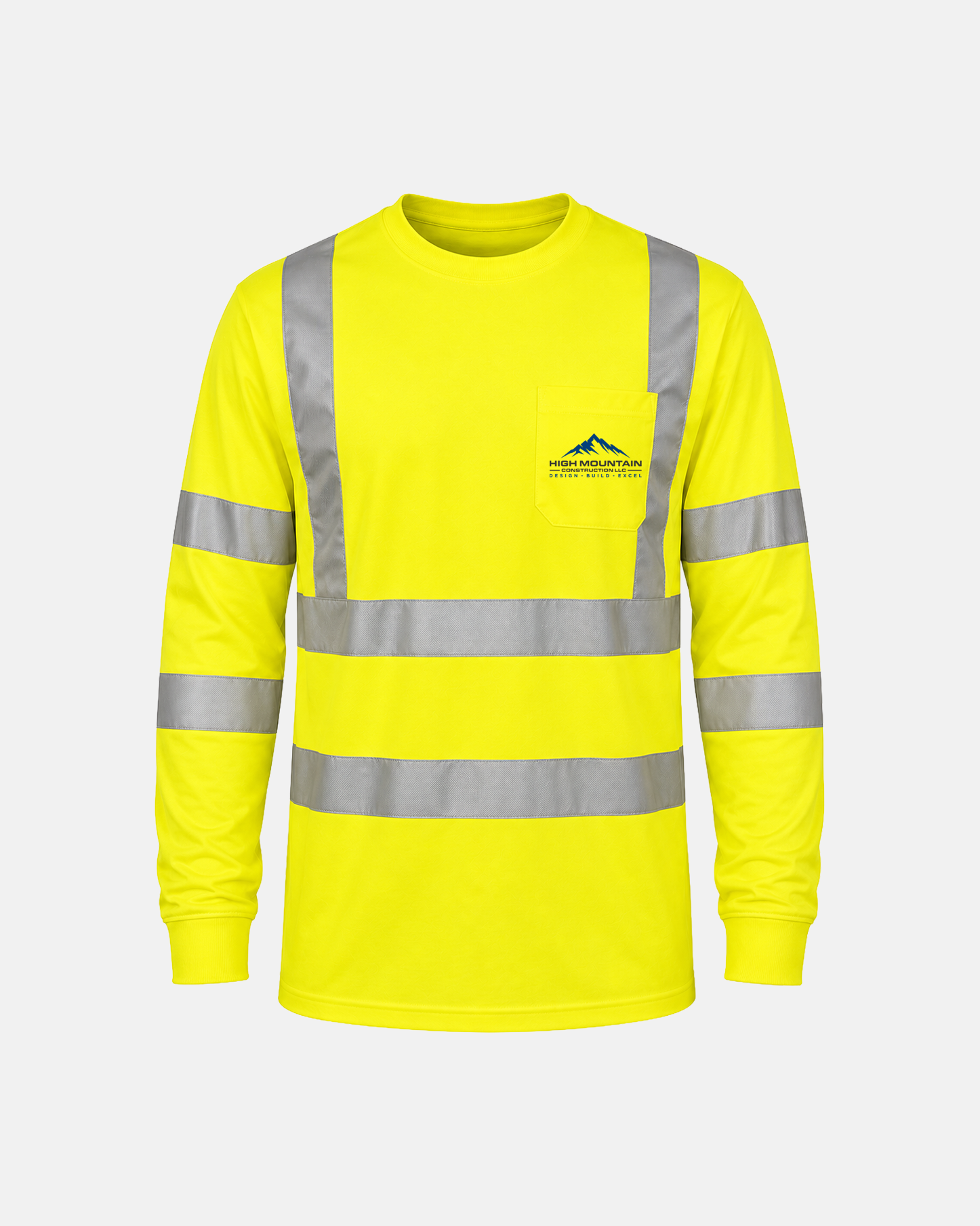 High-Visibility Safety Orange Class 3 Long-Sleeve - C16730