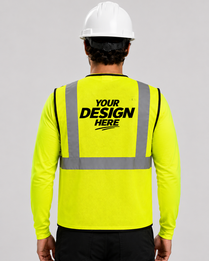 Portwest US380 Custom Hi-Vis Safety Vest – ANSI Class 2