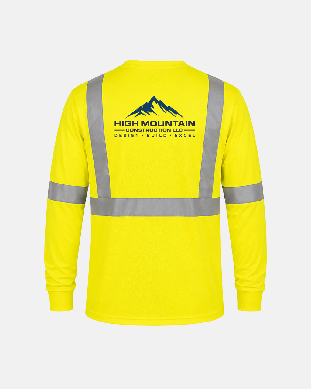 High-Visibility Safety Yellow Class 3 Long-Sleeve - C16730