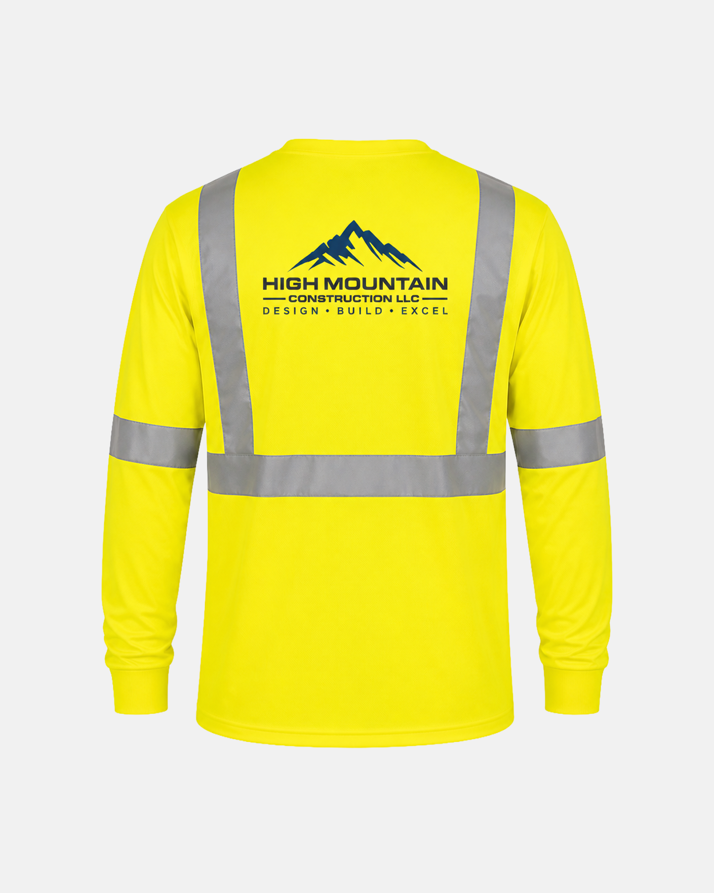 High-Visibility Safety Yellow Class 3 Long-Sleeve - C16730