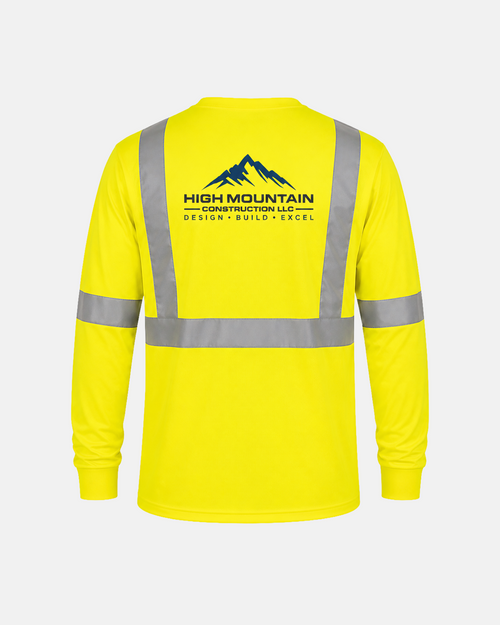 High-Visibility Safety Yellow Class 3 Long-Sleeve - C16730