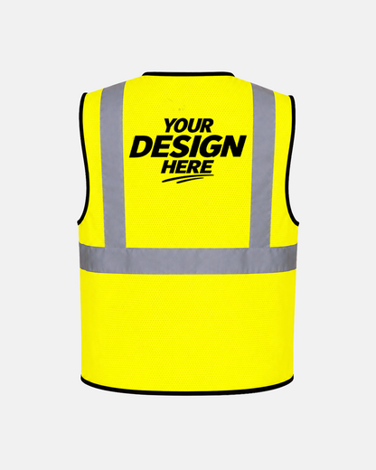 Portwest US380 Custom Hi-Vis Safety Vest – ANSI Class 2
