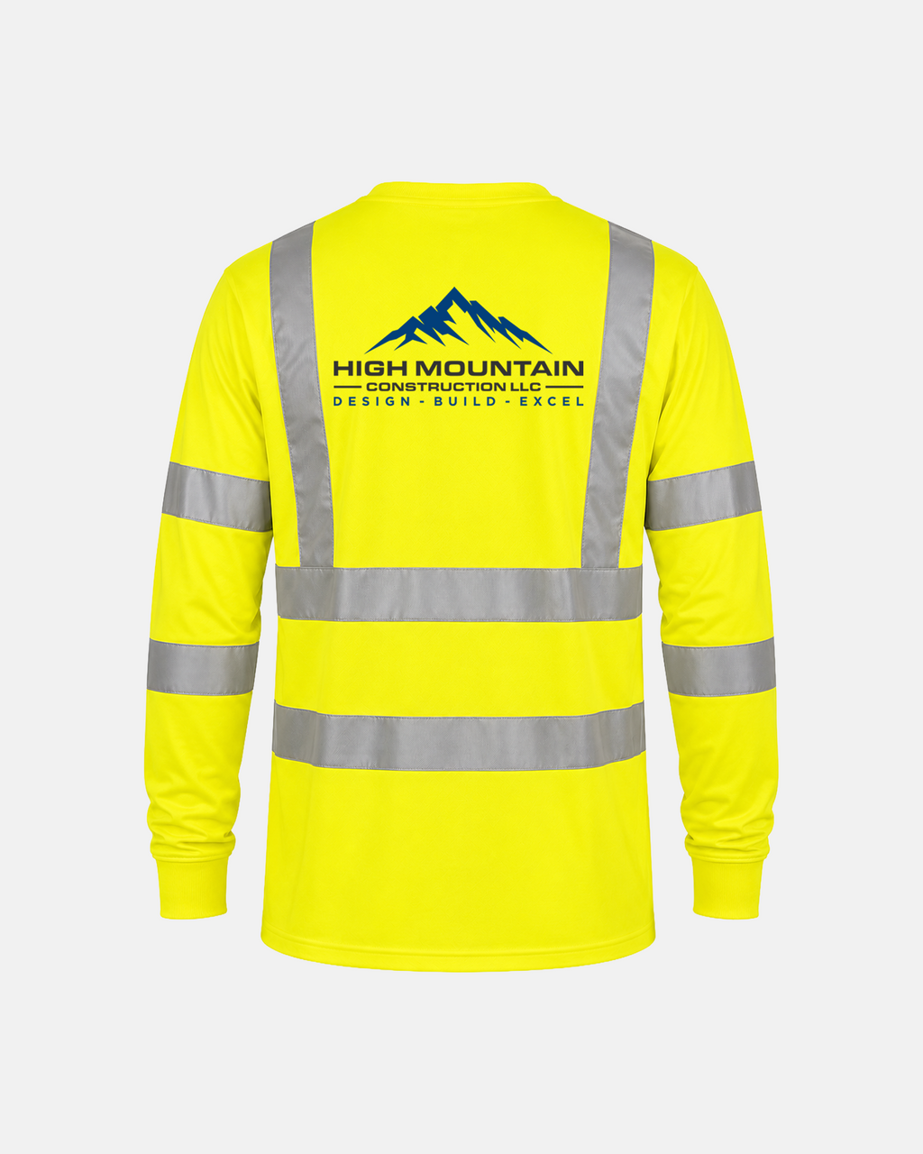 High-Visibility Safety Yellow Class 3 Long-Sleeve - C16730
