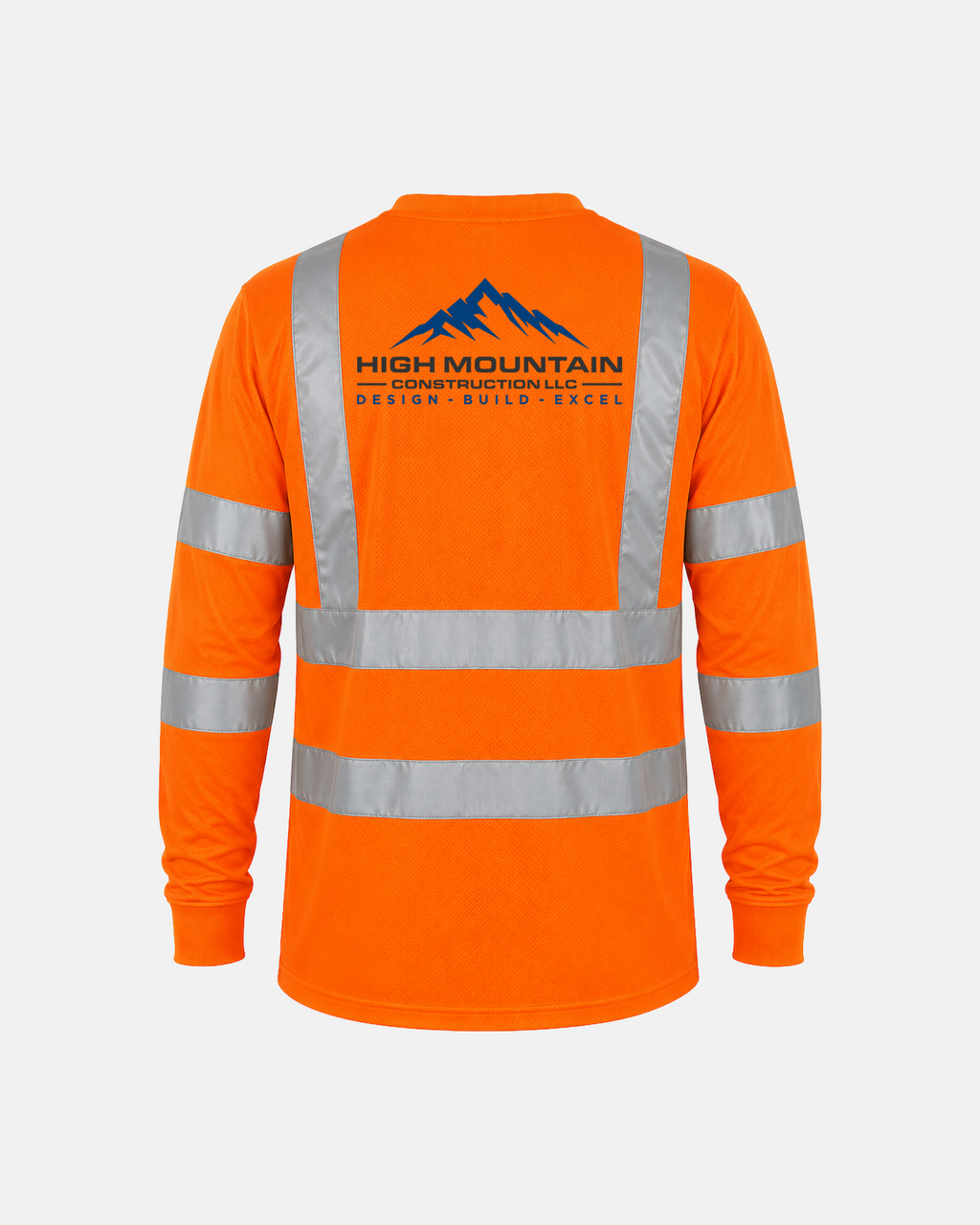 High-Visibility Safety Orange Class 3 Long-Sleeve - C16730