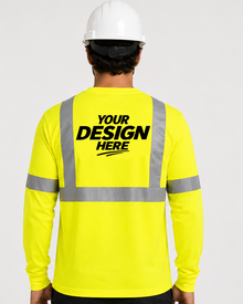 Portwest S192 Custom Hi-Vis Yellow Long Sleeve – ANSI Class 3