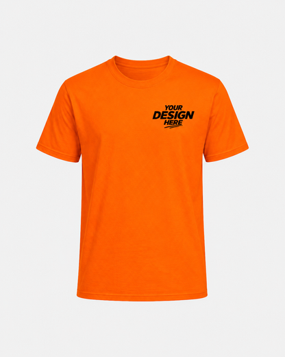 Gildan 5000 Hi-Vis Safety Orange T-Shirt