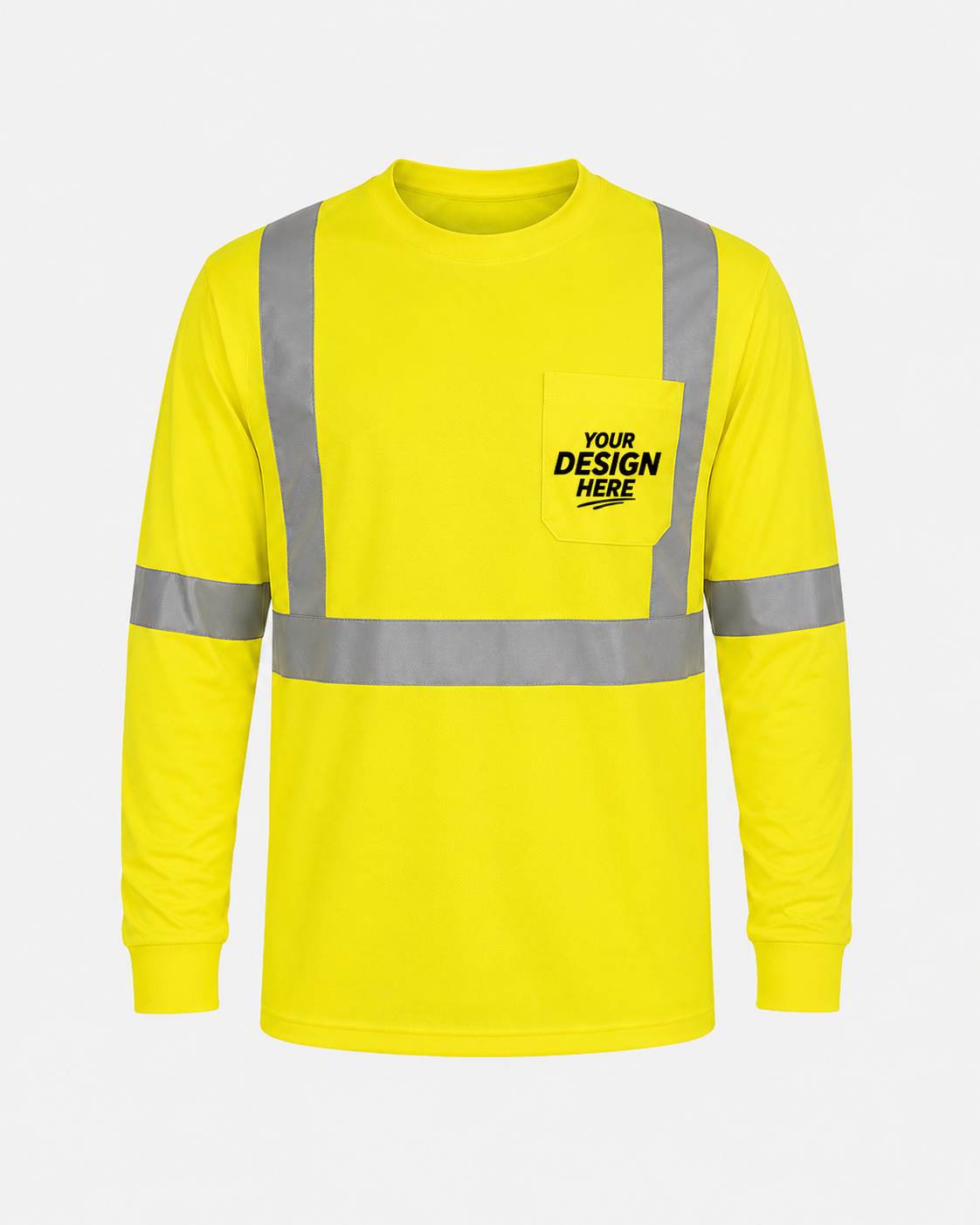 Portwest S192 Custom Hi-Vis Yellow Long Sleeve – ANSI Class 3