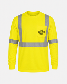 Portwest S192 Custom Hi-Vis Yellow Long Sleeve – ANSI Class 3