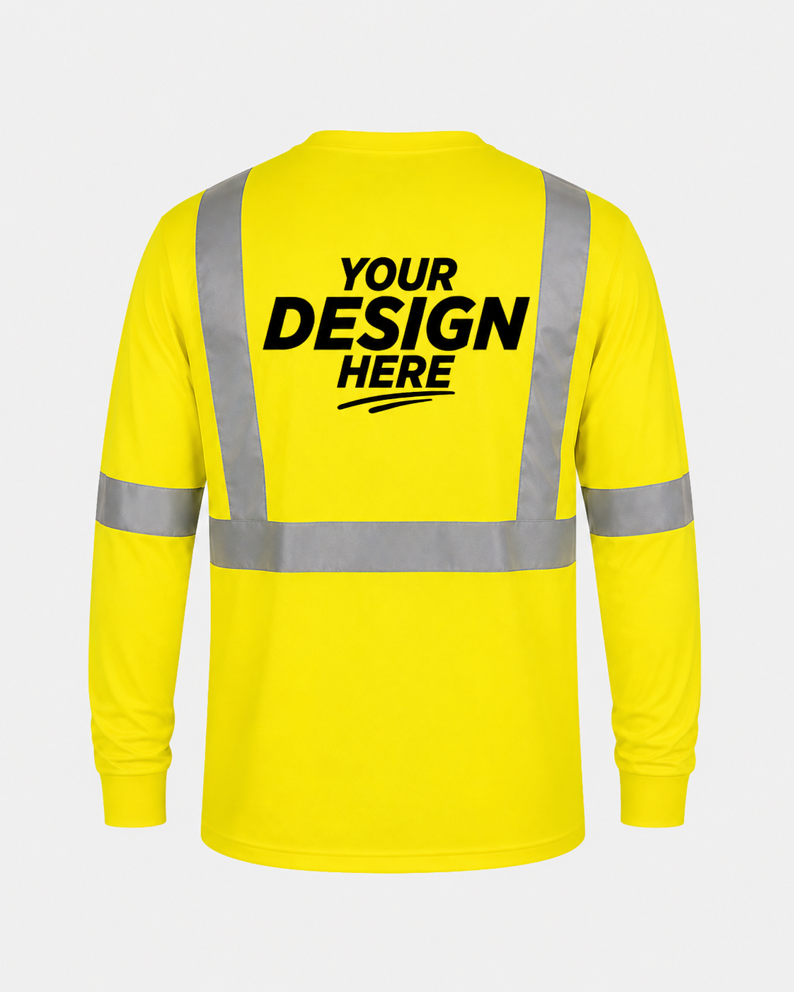 Portwest S192 Custom Hi-Vis Yellow Long Sleeve – ANSI Class 3
