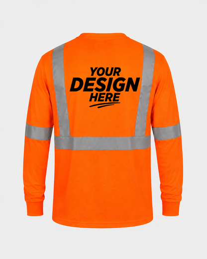 Portwest S192 Custom Hi-Vis Long Sleeve – ANSI Class 3