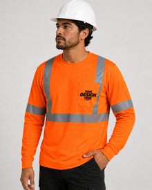 Portwest S192 Custom Hi-Vis Long Sleeve – ANSI Class 3