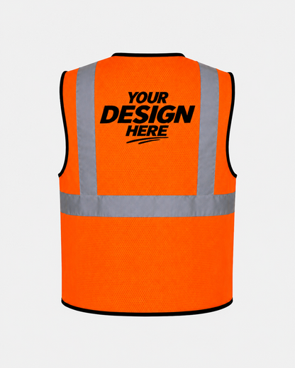 Portwest US380 Custom Hi-Vis Safety Vest – ANSI Class 2
