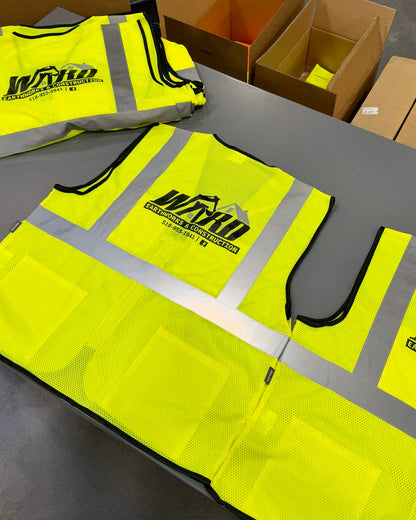 Portwest US380 Custom Hi-Vis Safety Vest – ANSI Class 2